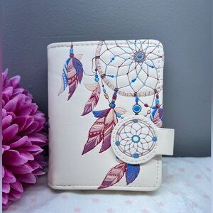 Woman’s Wallet Small : Dreamcatcher Cream